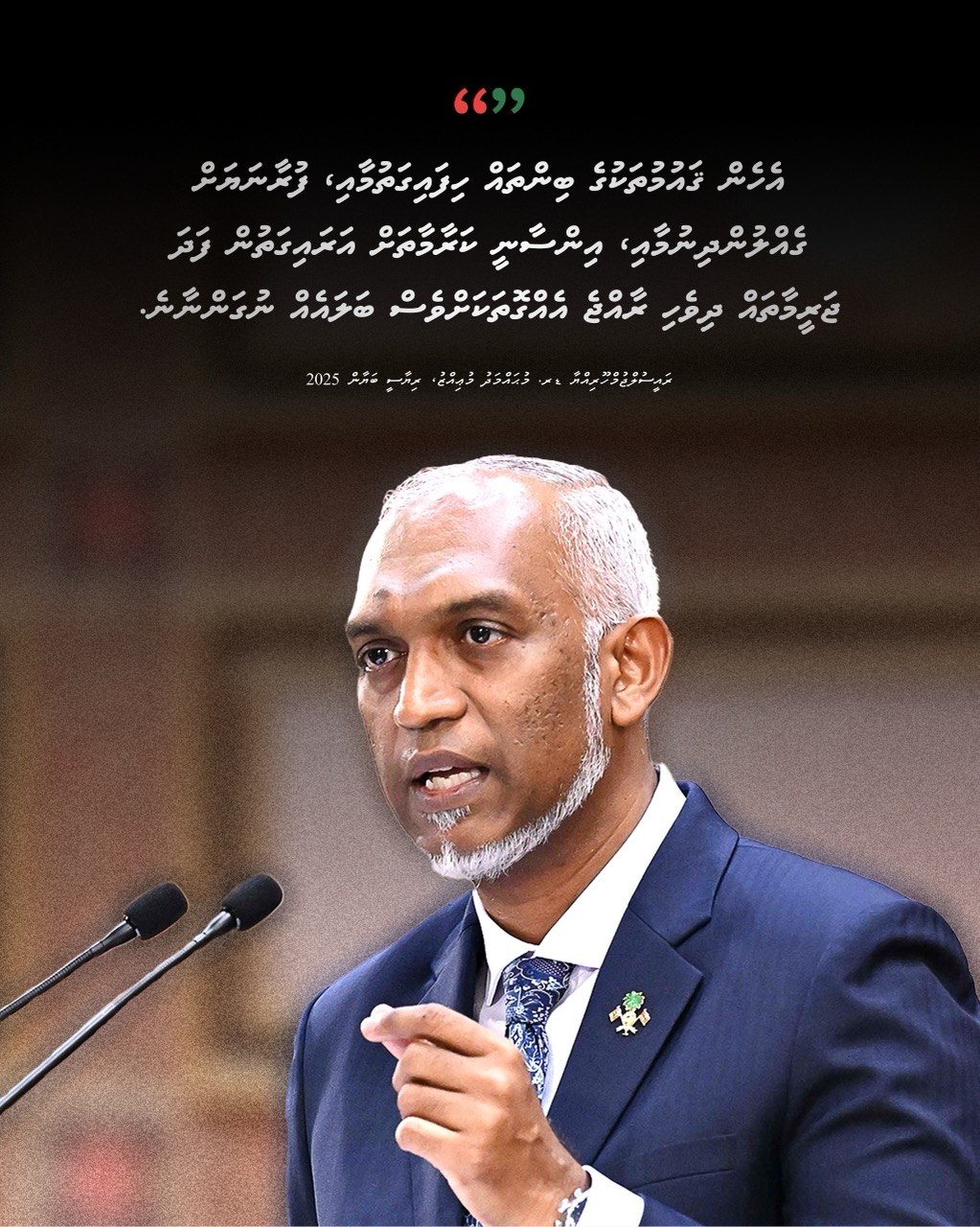 Presidential Address 2025 quote card, second excerpt